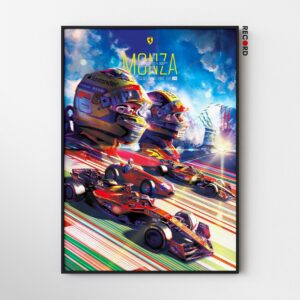 Ferrari F1 Monza Poster