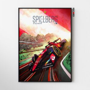 Ferrari F1 Spielberg Poster