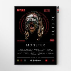 Future 'MONSTER' Tracklist Poster