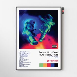 Future 'x Lil Uzi Vert Pluto x Baby Pluto' Album Poster