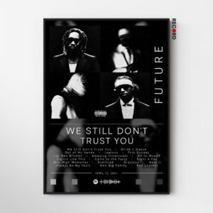 Future 'x Metro Boomin WE STILL DONT TRUST YOU' Tracklist Poster