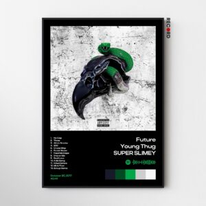 Future 'x Young Thug Super Slimey' Album Poster