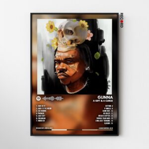 Gunna 'A Gift & A Curse' Album Poster