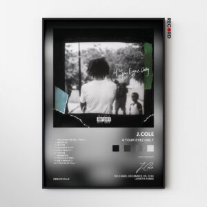 J. Cole '4 Your Eyez Only' Album Poster