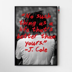 J. Cole 'Quote' Poster