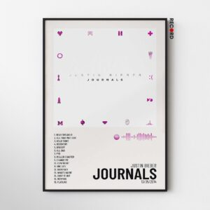 Justin Bieber 'Journals' Album Poster