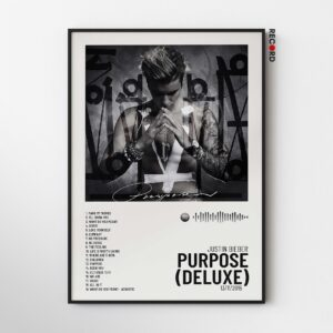 Justin Bieber 'Purpose' (Deluxe) Album Poster