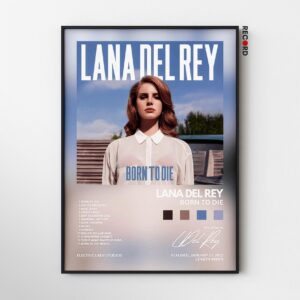 Lana Del Rey 'Born To Die' Album Poster
