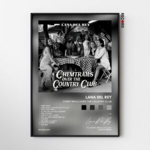 Lana Del Rey 'Chemtrails Over The Country Club' Album Poster