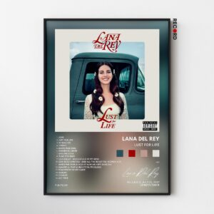 Lana Del Rey 'Lust For Life' Album Poster