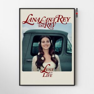 Lana Del Rey 'Lust For Life' Poster