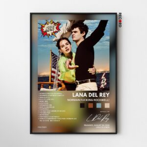 Lana Del Rey 'Norman Fucking Rockwell!' Album Poster
