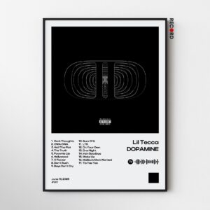 Lil Tecca 'DOPAMINE' Album Poster