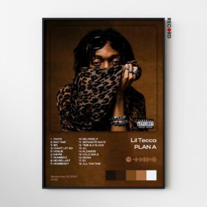 Lil Tecca 'PLAN A' Album Poster