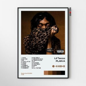 Lil Tecca 'PLAN A' Album Poster