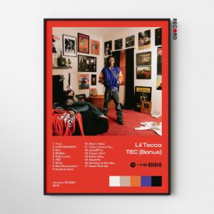 Lil Tecca 'TEC Bonus' Album Poster