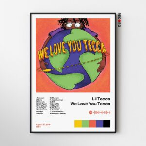Lil Tecca 'We Love You Tecca' Album Poster