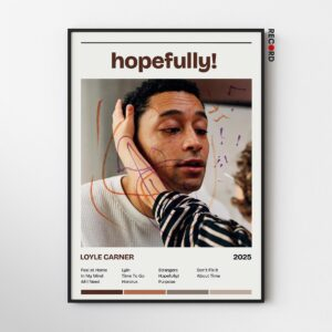 Loyle Carner 'Hopefully' Album Poster