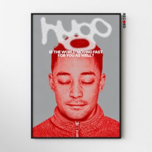 Loyle Carner 'Hugo Light Red' Poster