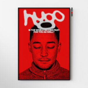 Loyle Carner 'Hugo Red' Poster