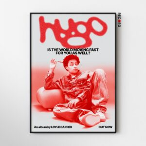 Loyle Carner 'World' Poster
