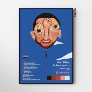 Mac Miller 'Balloonerism' Album Poster