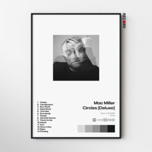Mac Miller 'Circles Deluxe' Album Poster