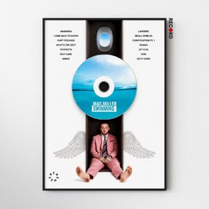 Mac Miller 'Swimming Plaque' Poster