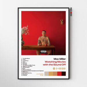 Mac Miller 'Watching Movies With The Sound Off' Album Poster