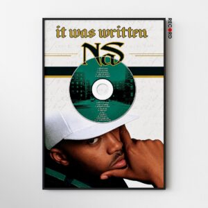 NAS 'It Was Written Plaque' Poster