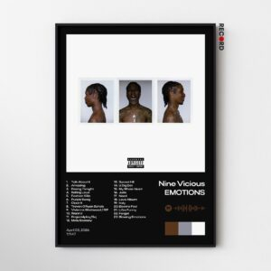 Nine Vicious 'Emotions' Album Poster