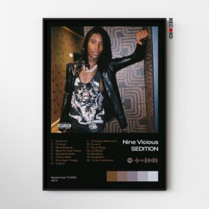 Nine Vicious 'SEDITION' Album Poster