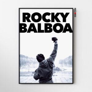 Rocky Balboa Raised Fist Poster