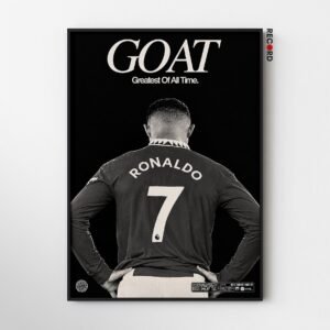 Ronaldo GOAT Poster
