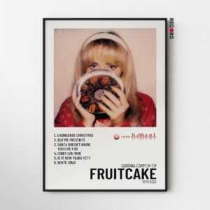 Sabrina Carpenter 'Fruitcake' Album Poster