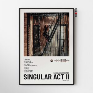 Sabrina Carpenter 'Singular Act II' Album Poster
