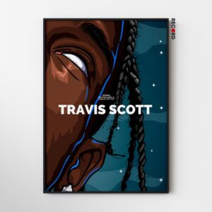 Travis Scott 'Discography' Poster