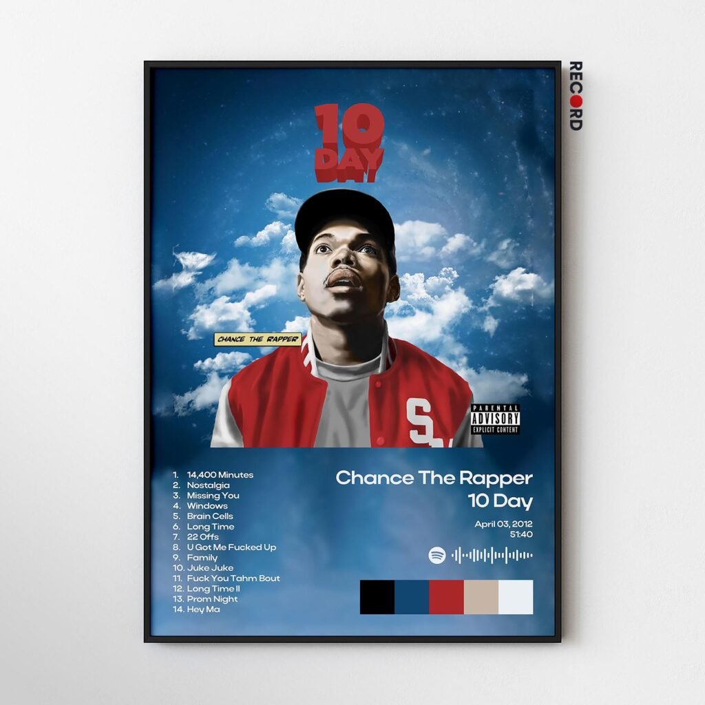 Chance The Rapper '10 Day' Album Poster