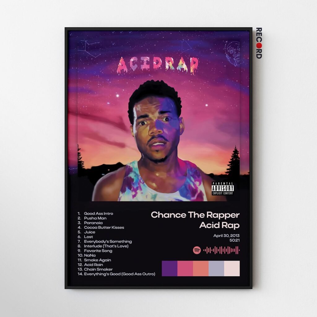Chance The Rapper 'Acid Rap' Album Poster