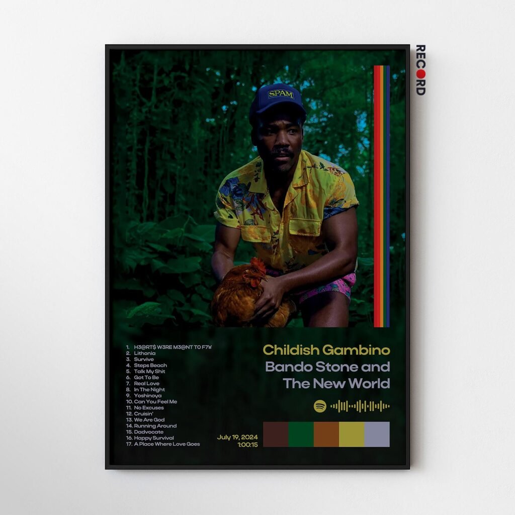 Childish Gambino 'Bando Stone and the New World' Album Poster