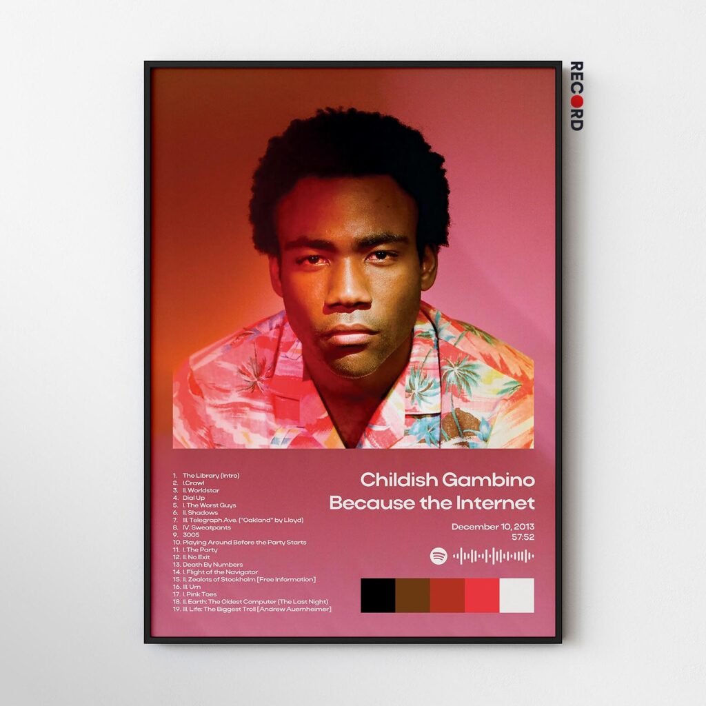 Childish Gambino 'Because the Internet' Album Poster