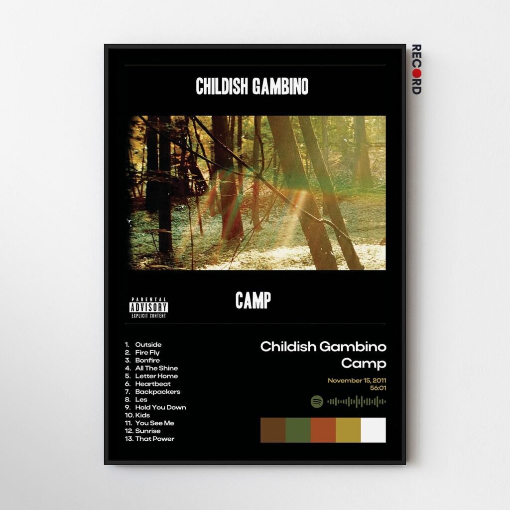 Childish Gambino 'Camp' Album Poster