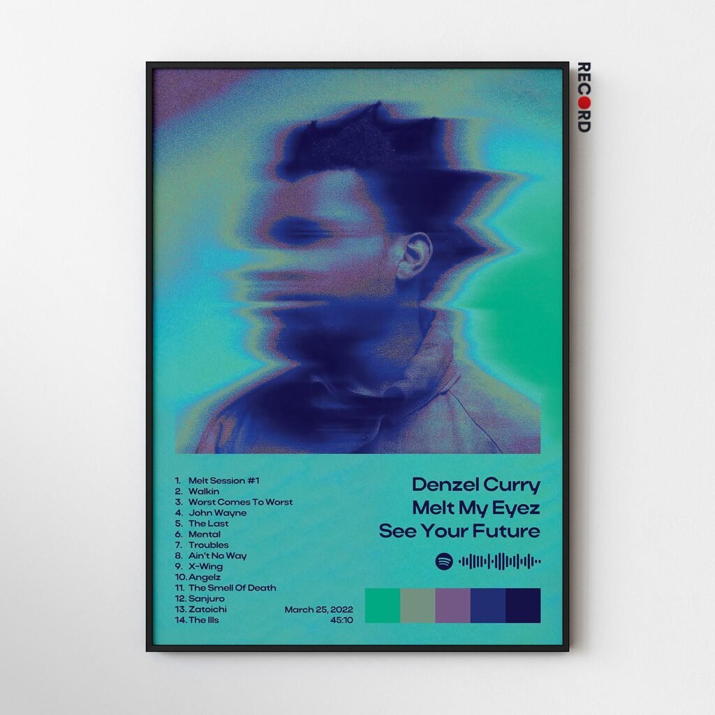 Denzel Curry 'Melt My Eyez See Your Future' Album Poster