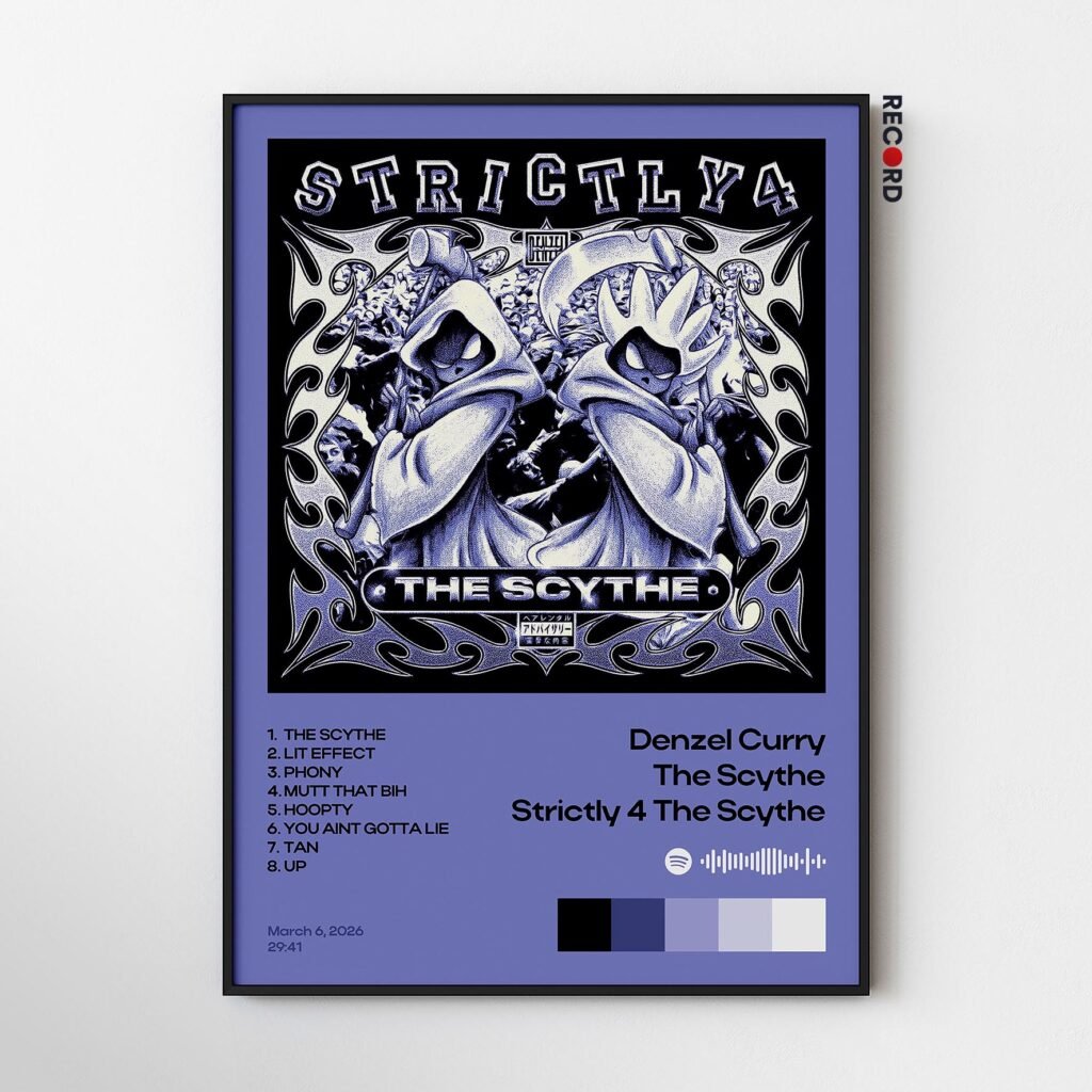 Denzel Curry 'Strictly 4 The Sxythe' Album Poster