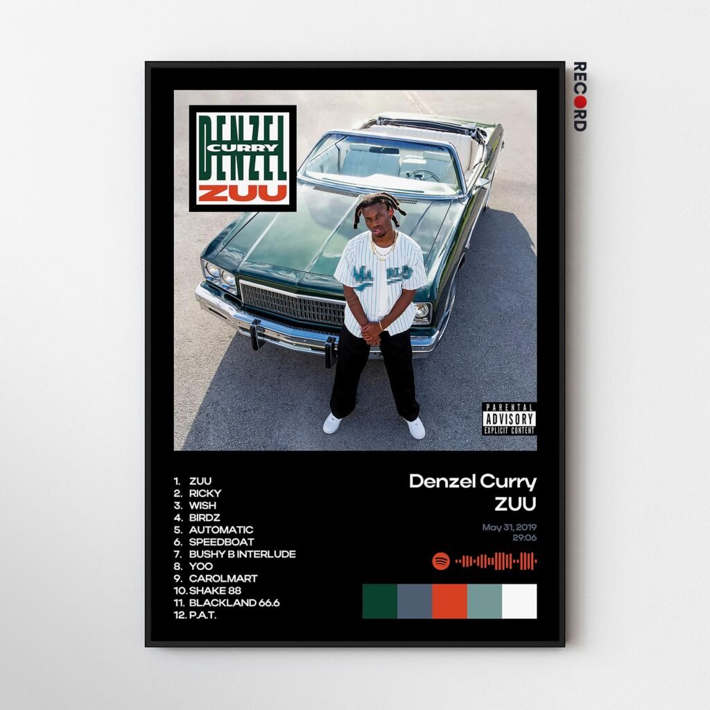 Denzel Curry 'ZUU' Album Poster