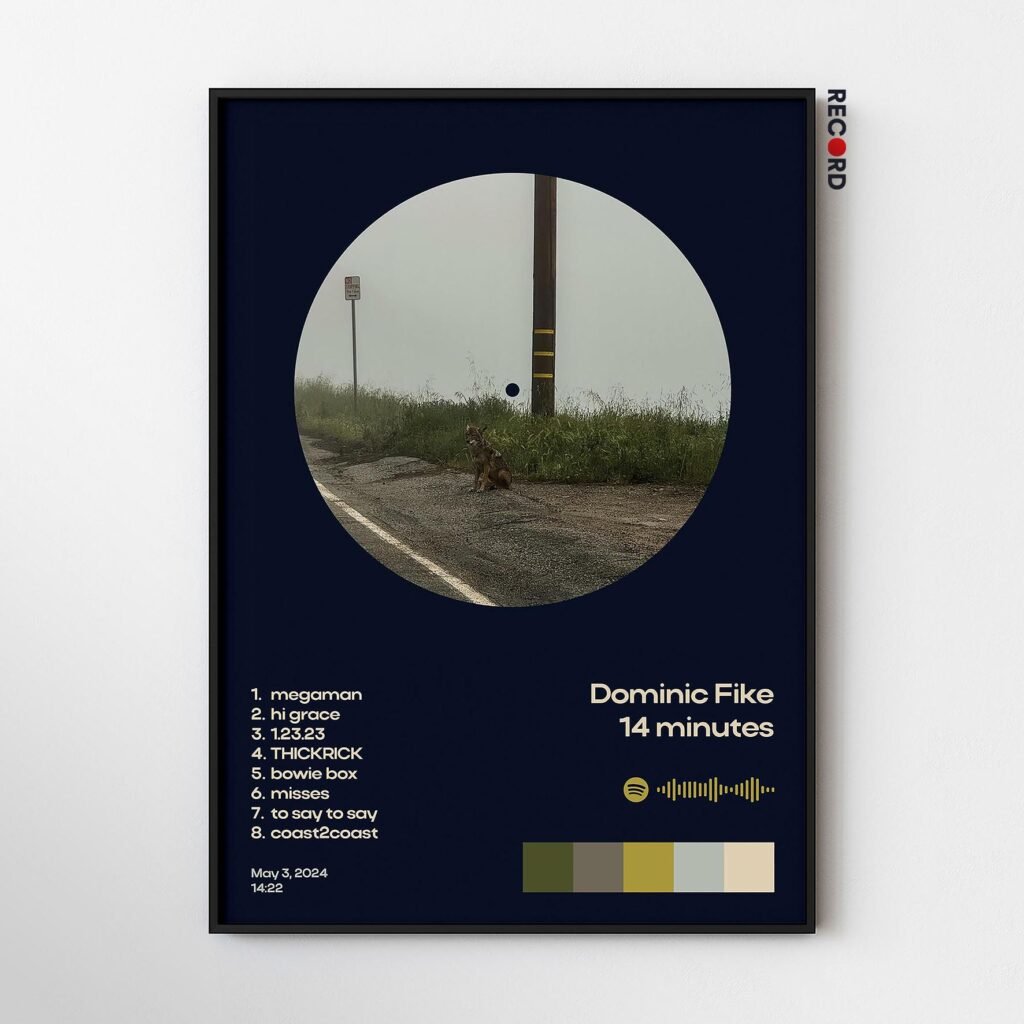 Dominic Fike '14 Minutes' Album Poster