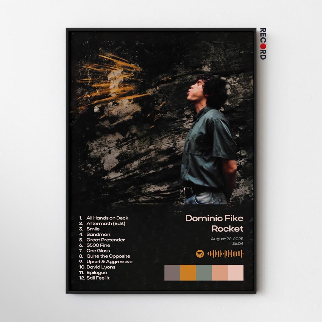 Dominic Fike 'Rocket' Album Poster