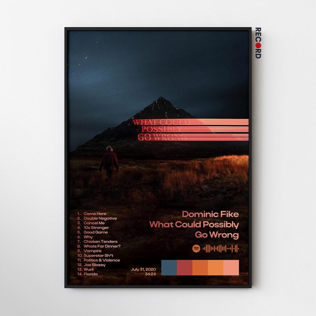 Dominic Fike 'What Could Possibly Go Wrong' Album Poster