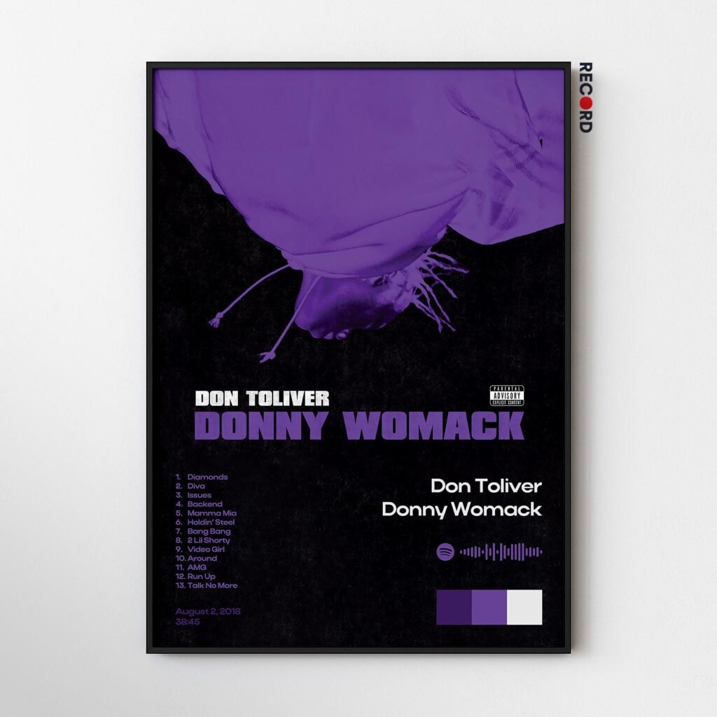 Don Toliver 'Donny Womack' Album Poster