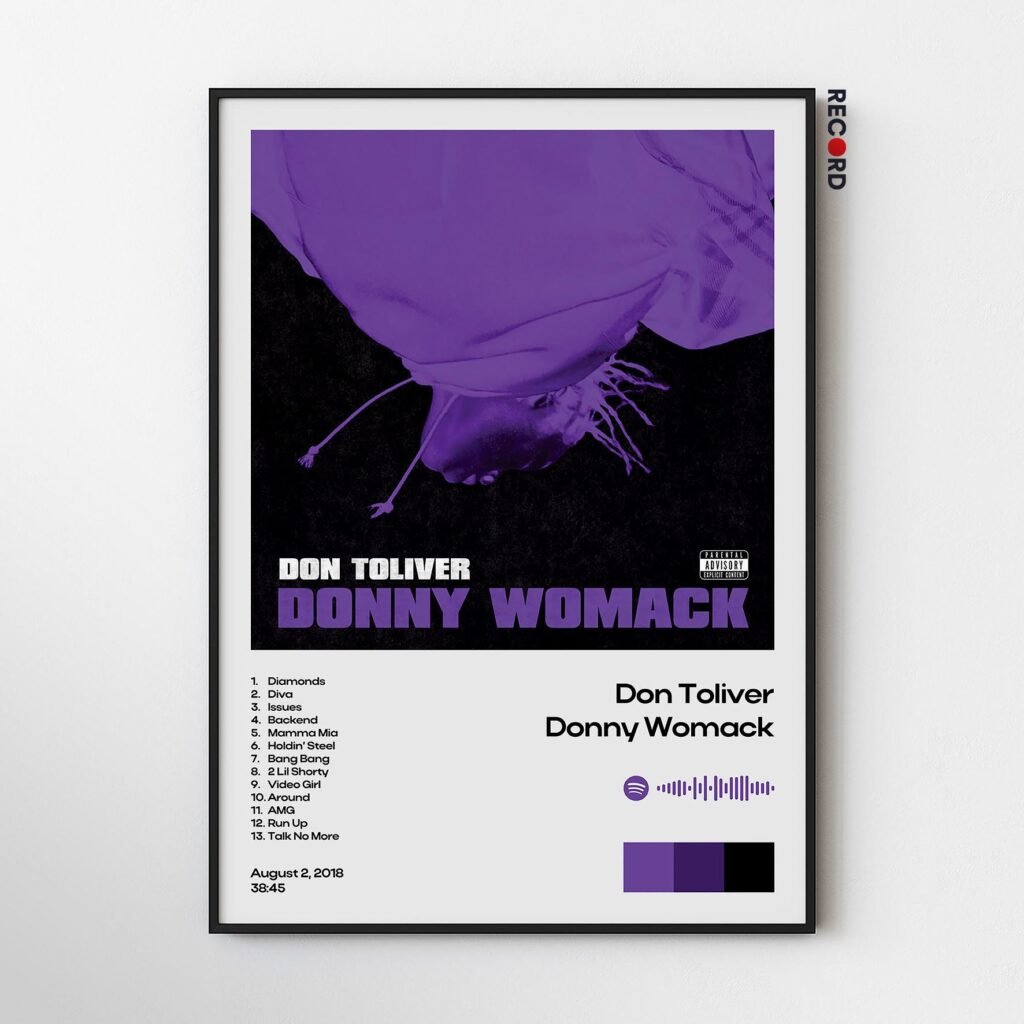 Don Toliver 'Donny Womack' Album Poster